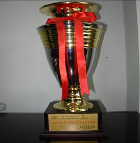 忠縣長江大橋---八渝杯獎(jiǎng)杯